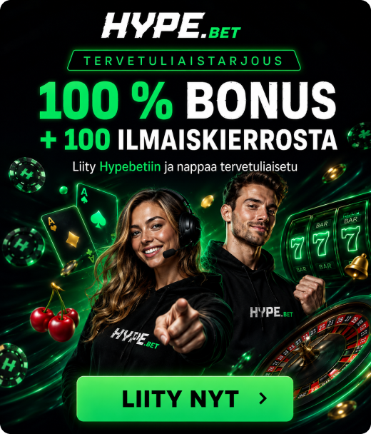 Hypebet casino rekisteröityminen Suomessa